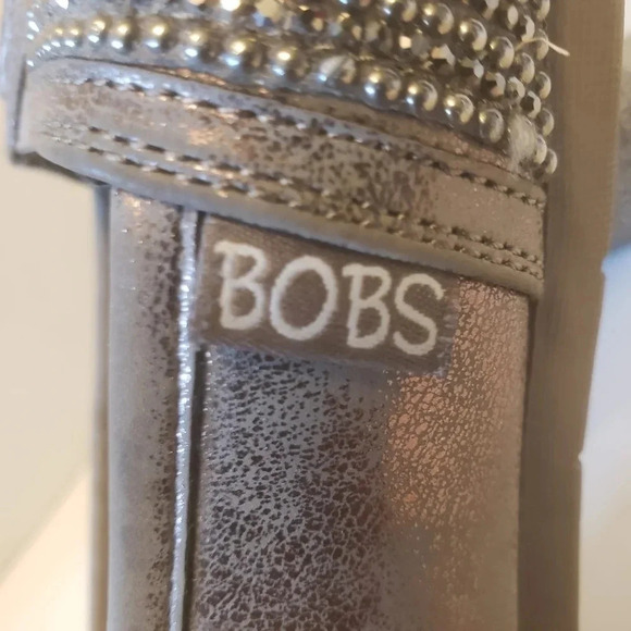 Bobs Sketchers Size 7 Womans Sparkly Slip-On Loafers. - Picture 7 of 9